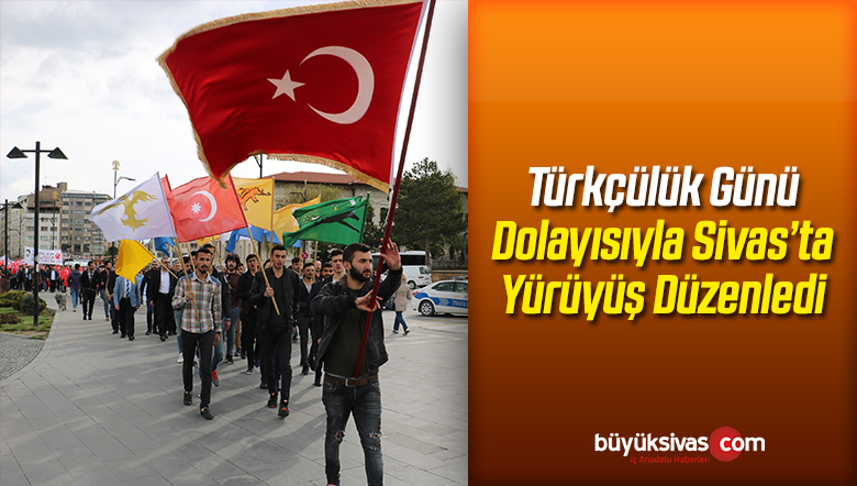 3 Mayıs Türkçülük Günü Dolayısıyla Yürüyüş Düzenledi