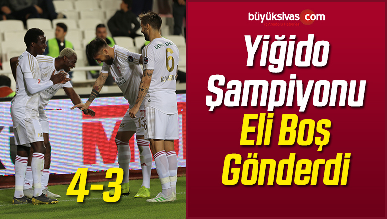 Sivasspor Sahasında Galatasaray’ı 4-3 Yendi