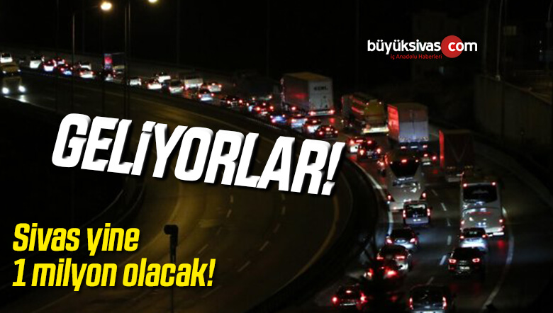 Tatilcilerin Bayram Trafiği Başladı