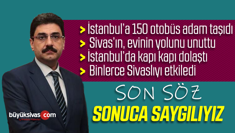 Sivas’ta Parti İl Başkanları İstanbul Seçimlerini Değerlendirdi