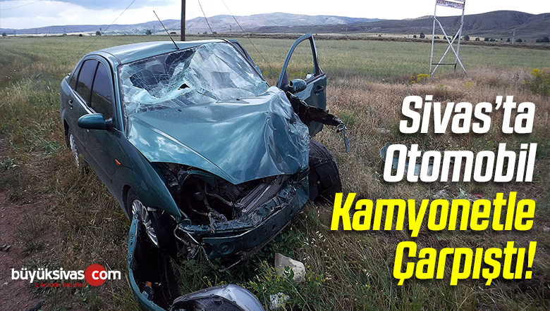 Şarkışla’daki Kazada 2 Kişi Yaralandı