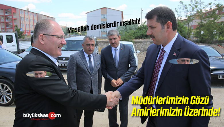 Millet Bahçesi incelendi! Vali Başkan ve Kurum Müdürleri Oradaydı