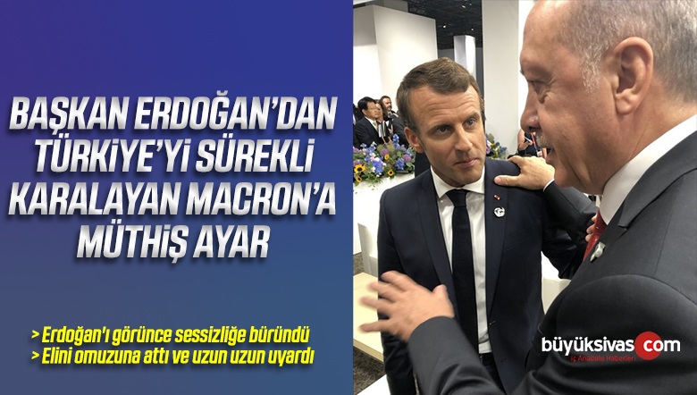 Macron Erdoğan Karşısında Ezik Kaldı