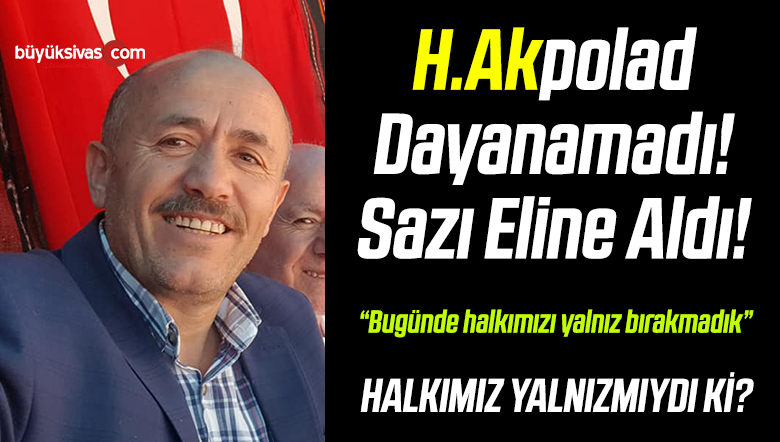 AK Parti 23. Dönem İl Genel Meclisi Üyesi Hüseyin Akpolad Köylerde!