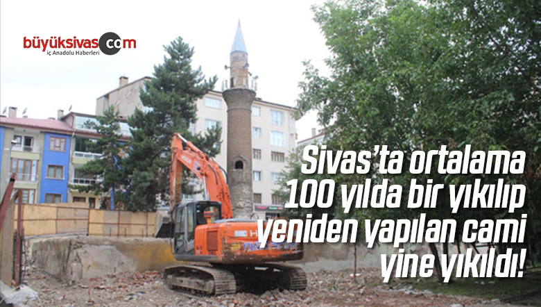 Osman Paşa Cami Yenisi Yapılmak Üzere Tekrar Yıkıldı