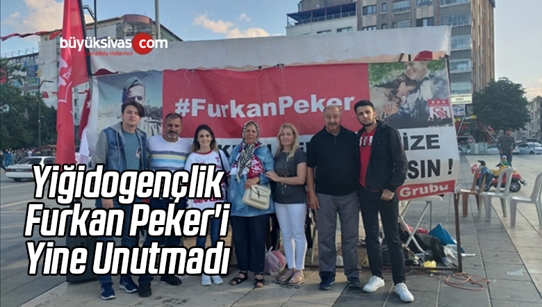Yiğidogençlik Şehit Furkan Peker’i Yine Unutmadı