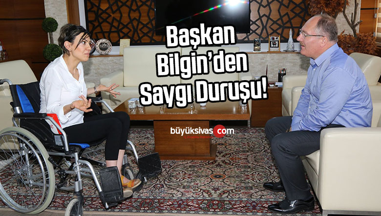 Sivas Belediye Başkanı Hilmi Bilgin’den Saygı Duruşu