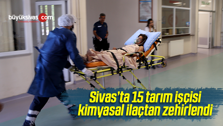 15 Tarım İşçisi Kimyasal İlaçtan Zehirlendi