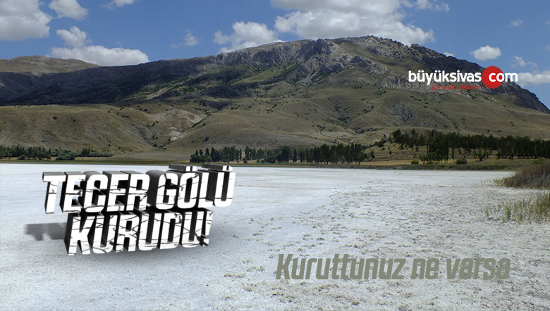 Tecer Gölü Kurudu!