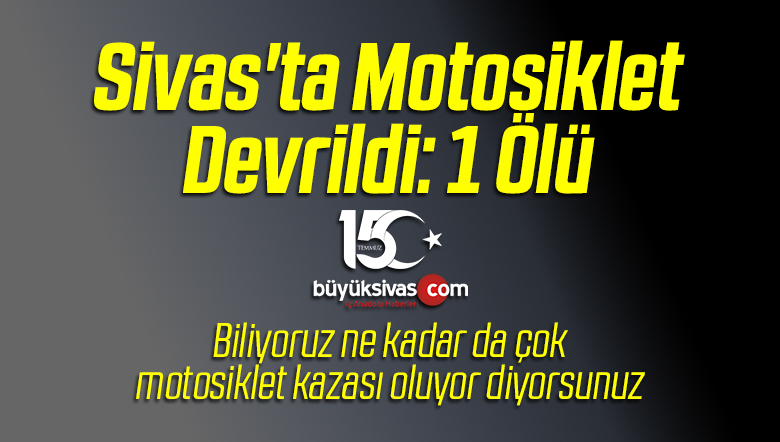 Devrilen Motosikletin