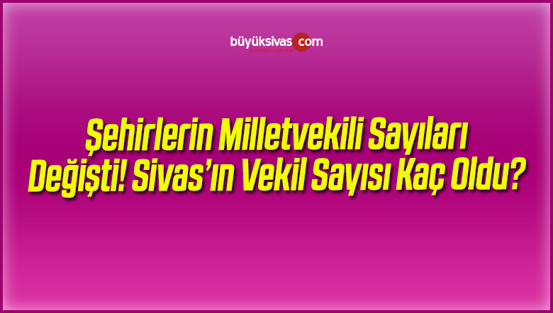 vekil sayısı