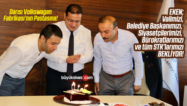 Görenler Biran Volkswagen Fabrikası’nın Pastasını Üflediler Sandı!