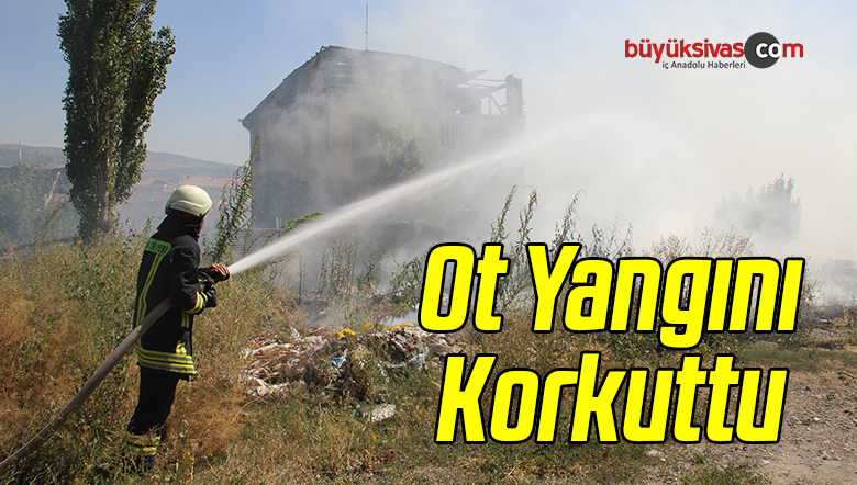 Ot Yangını Korkuttu