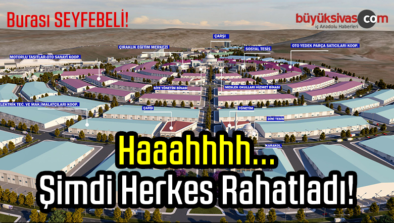 Seyfebeli Sanayi Sitesi Kooperatifi Üyelerine Rahatlatma Toplantısı