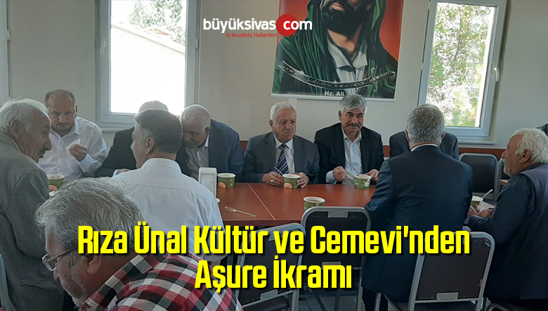 Rıza Ünal Kültür ve Cemevi’nden Aşure İkramı