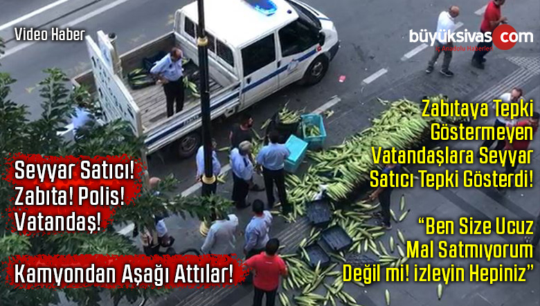 Seyyar Satıcı ile Zabıtalar