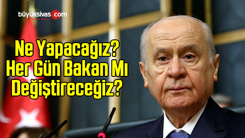 Devlet Bahçeli’den Kabine Değişikliği Yorumu