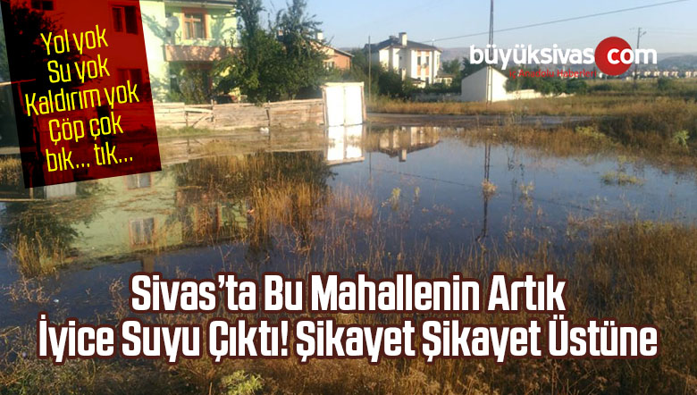 Sivas’ın Bu Mahallesi Yol Su Kaldırım istiyor! Feryadı Duyun Artık