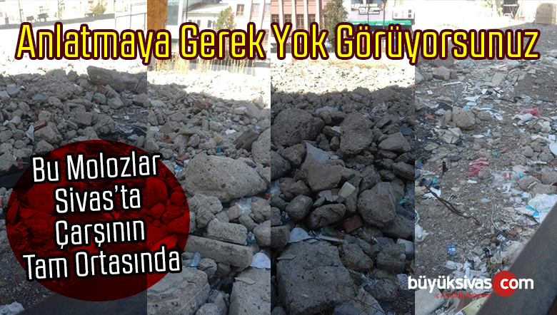 Sivas’ta Vakıflar İşhanı Yıkıldı Molozlar Öylece Aylardır Duruyor