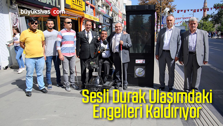 Sesli Durak Ulaşımdaki Engelleri Kaldırıyor