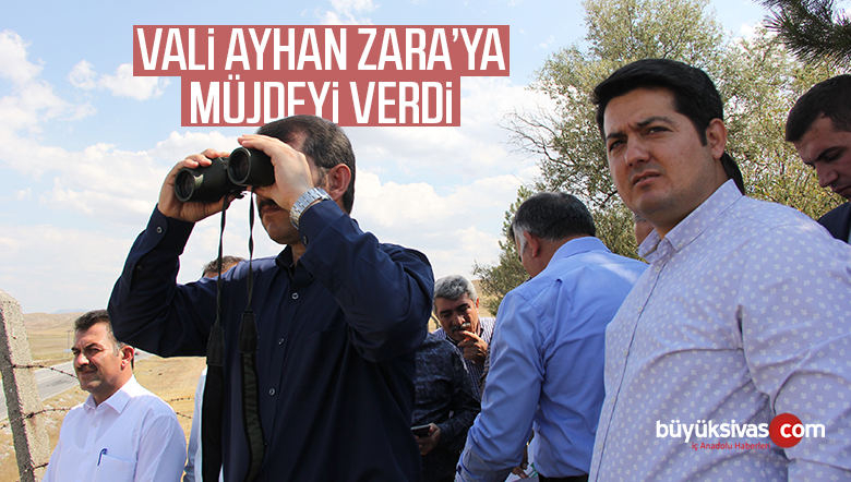 Vali Salih Ayhan Zara’da