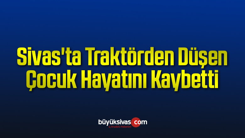 Traktörden Düşen