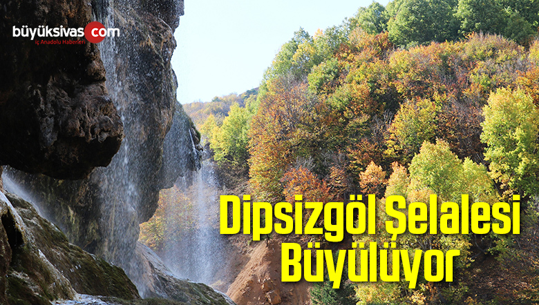 Dipsizgöl Şelalesi Büyülüyor