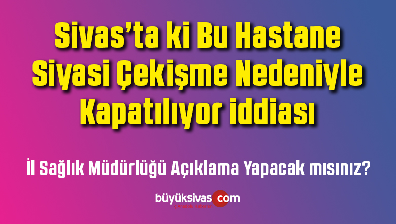Kadıburhanettin Aile Sağlığı Merkezi Siyasi Çekişme Nedeniyle mi Kapatılıyor?