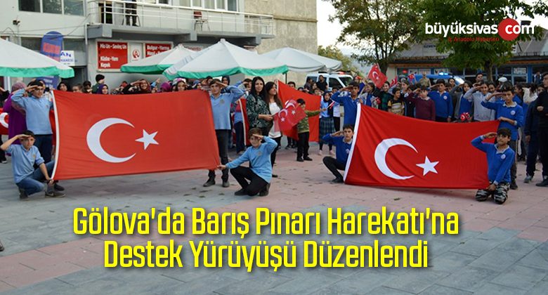 Gölova’da Barış Pınarı Harekatı’na Destek Yürüyüşü