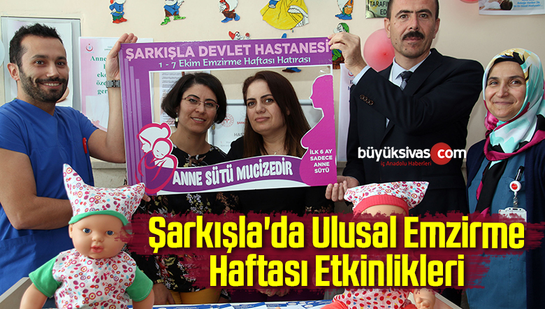 Şarkışla’da Ulusal Emzirme Haftası Etkinlikleri