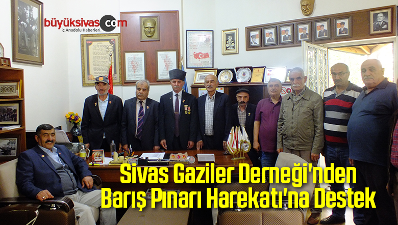 Gaziler Derneği’nden Barış Pınarı Harekatı’na Destek