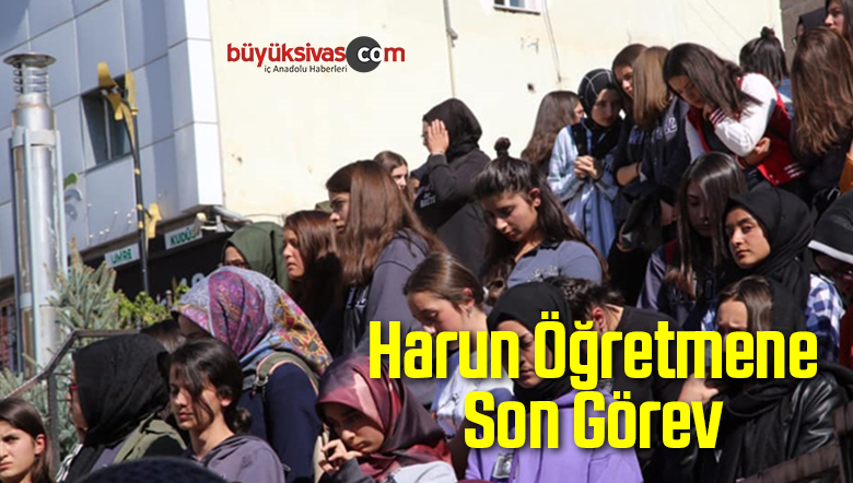 Harun Öğretmene Son Görev