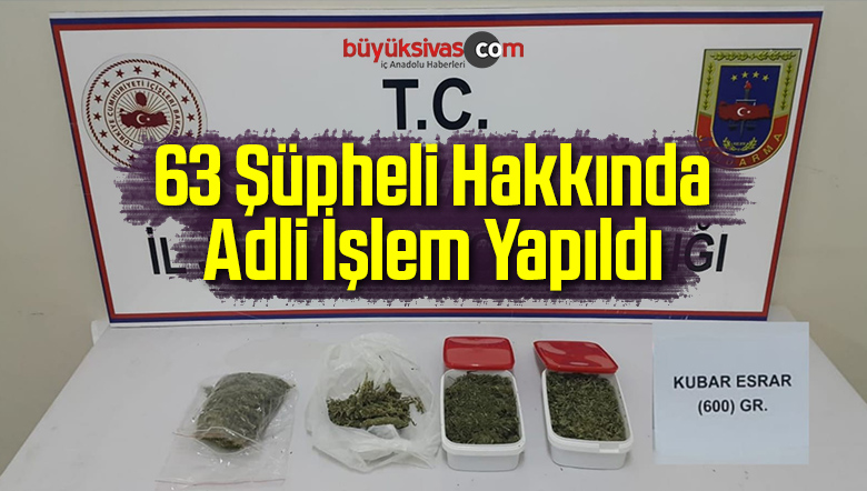 63 Şüpheli