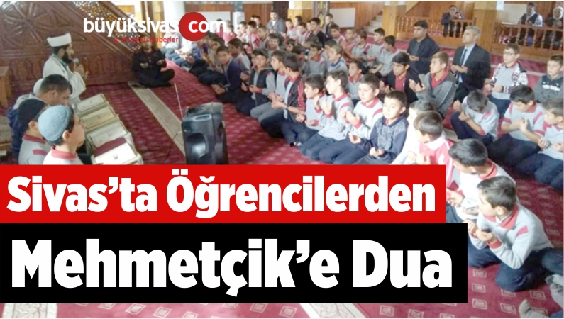 Öğrencilerden Mehmetçik'e Dua