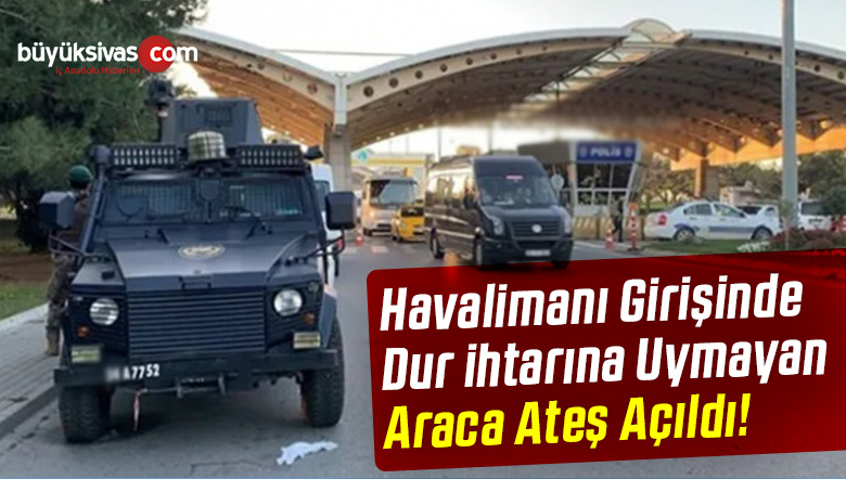 Havalimanı Girişinde Dur