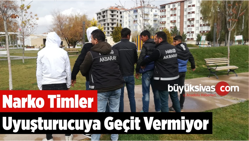 Narko Timler Uyuşturucuya Geçit Vermiyor
