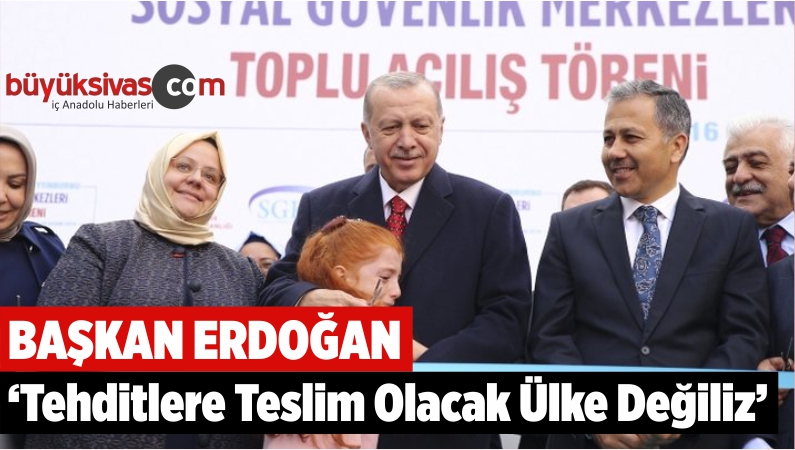 Tehditlere Teslim Olacak Ülke Değiliz
