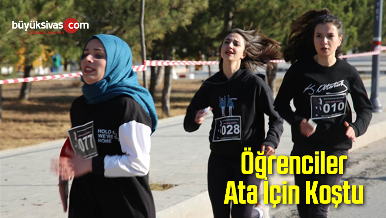 Öğrenciler Ata İçin Koştu
