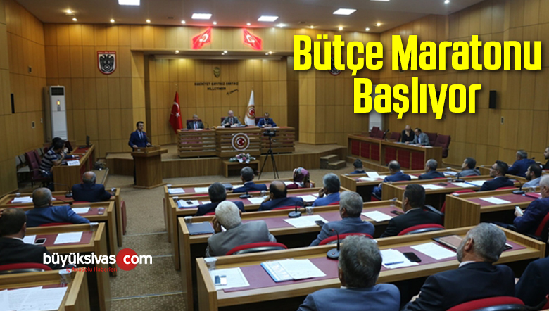 Bütçe Maratonu Başlıyor