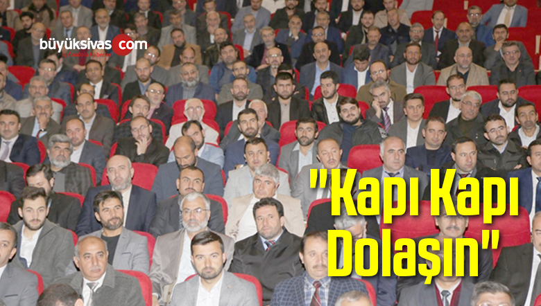 “Kapı Kapı Dolaşın”