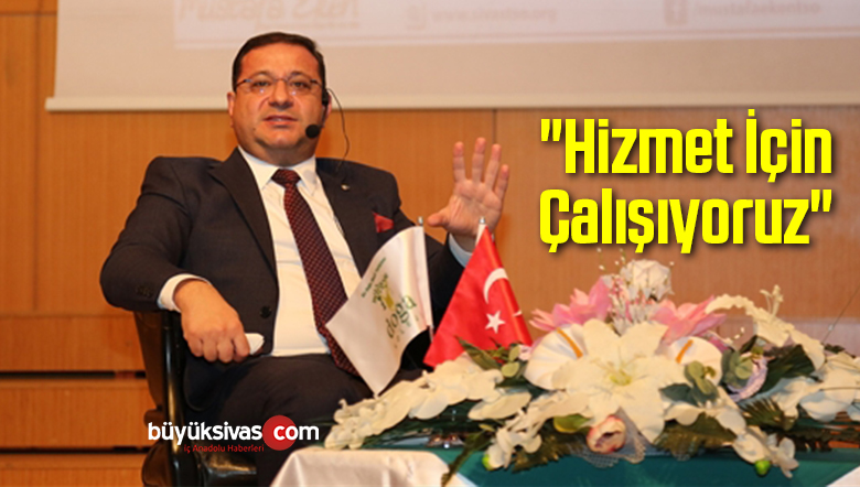 Hizmet İçin Çalışıyoruz