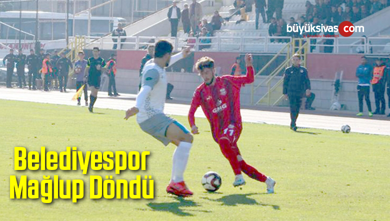 Belediyespor Mağlup Döndü