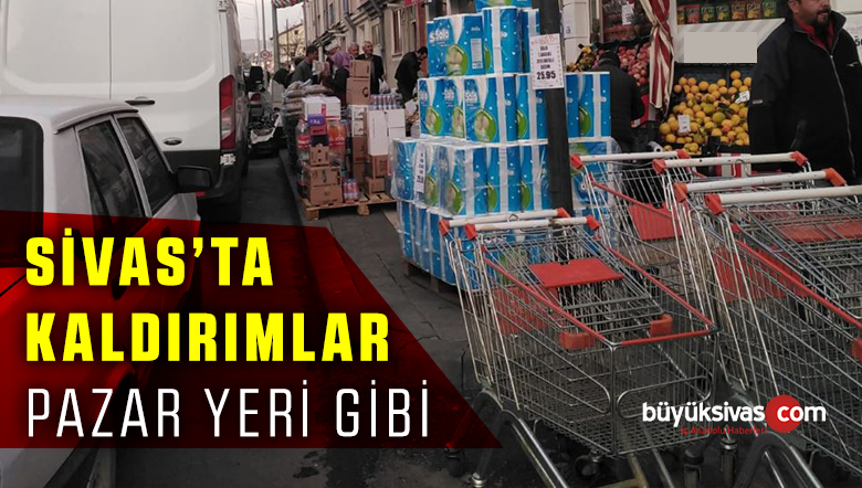 Sivaslı Vatandaş Kaldırım işgali Konusunda Oldukça Muzdarip