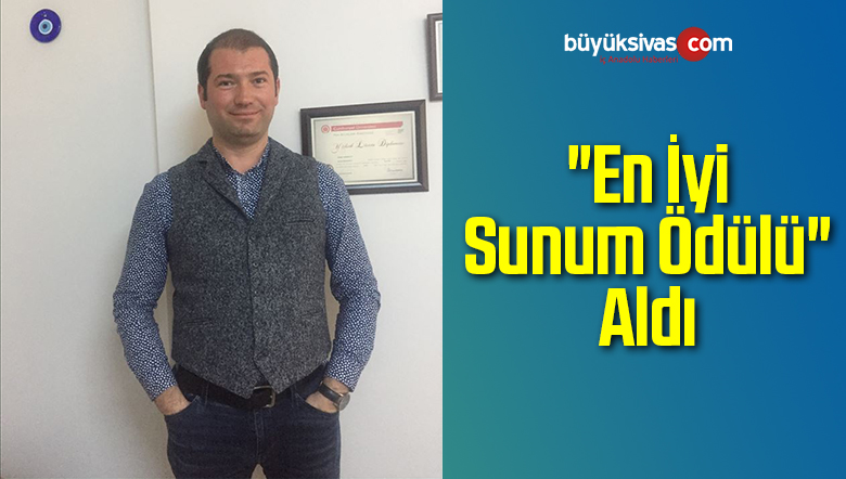 “En İyi Sunum Ödülü” Aldı
