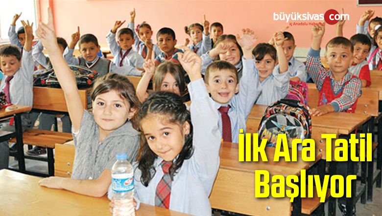 İlk Ara Tatil Başlıyor