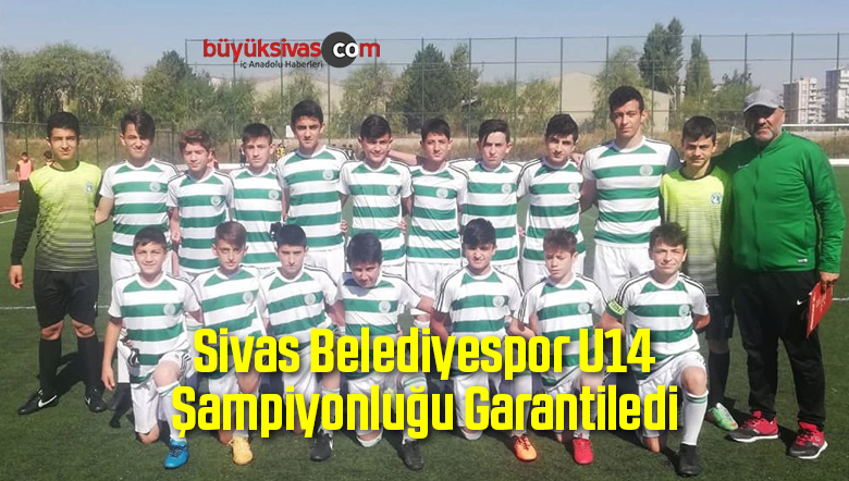 Sivas Belediyespor U14 Şampiyonluğu Garantiledi