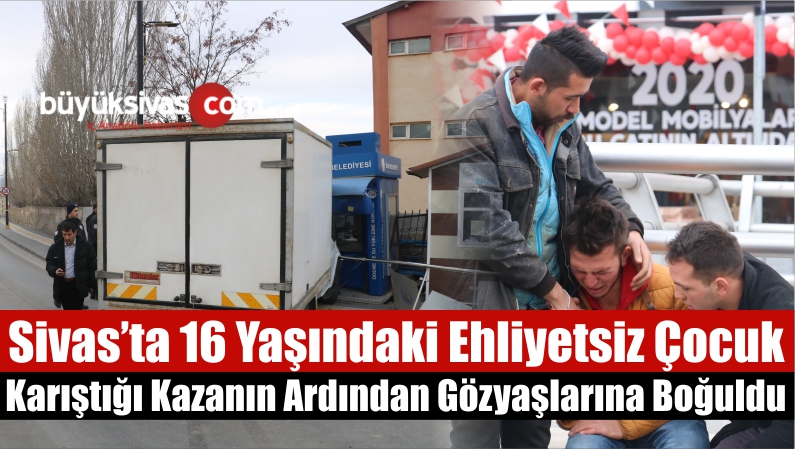Ehliyetsiz Genç Karıştığı Kazanın Ardından Gözyaşlarına Boğuldu