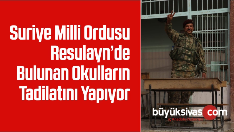 Okulların Tamir ve Tadilatını Yapıyor