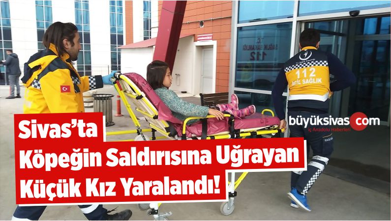 Sivas’ta Köpeğin Saldırısına Uğrayan Küçük Kız Yaralandı!
