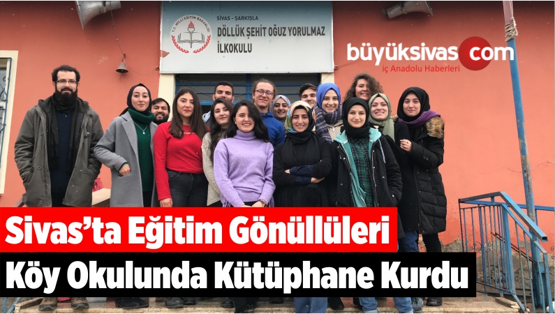 Sivas’ta Eğitim Gönüllüleri
